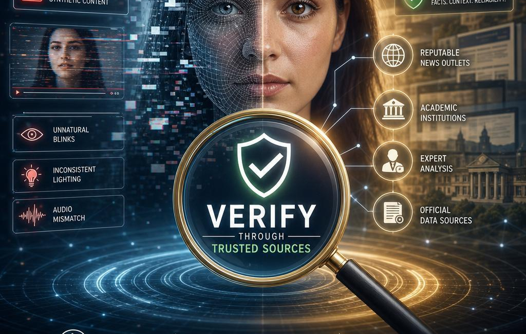 Spotting AI Deepfakes: Verify Through Trusted Sources