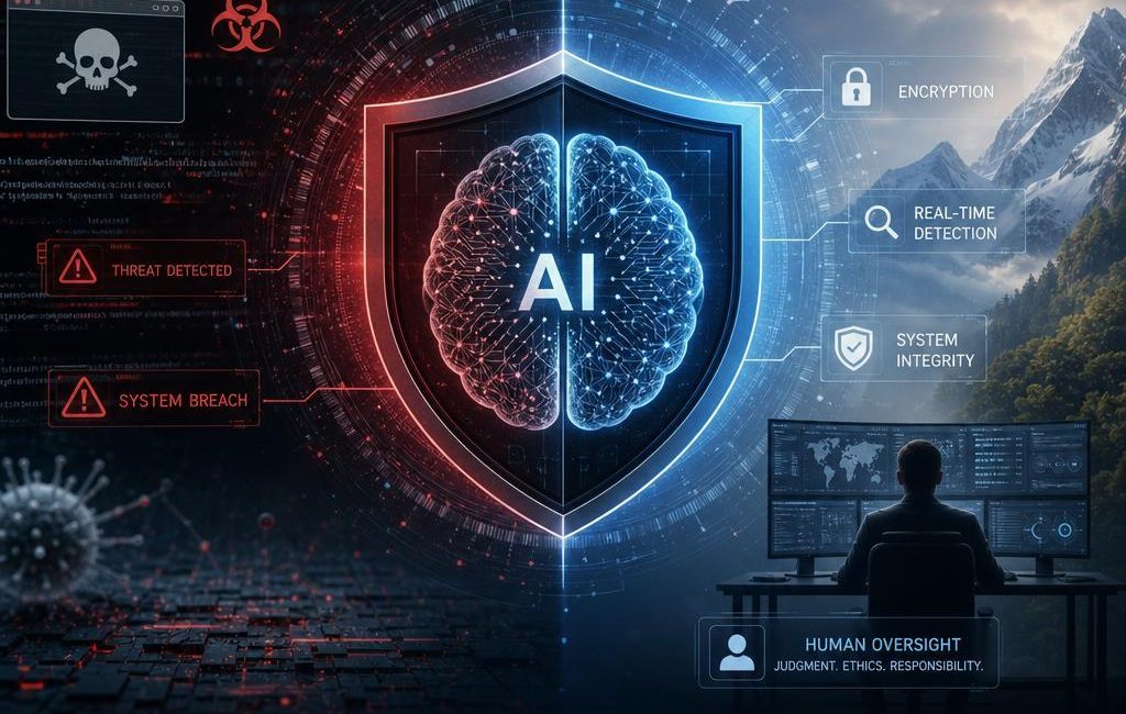 AI and Malware: Risks, Safeguards, and Human Oversight