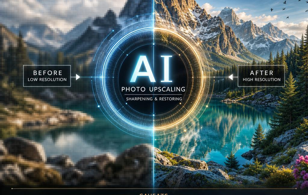 AI Photo Upscaling: Sharpening and Restoring with Caveats