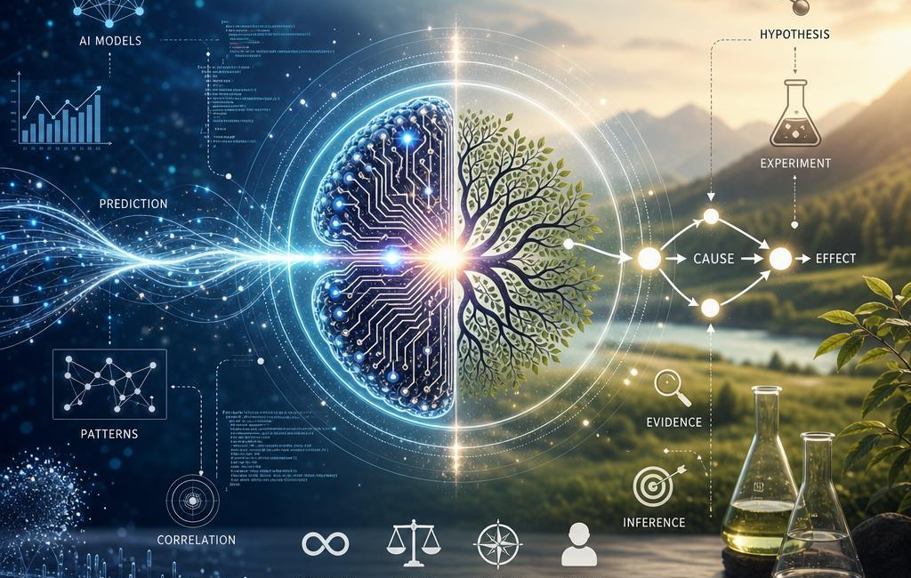 AI and Causality in Science: Assessing Limits and Roles