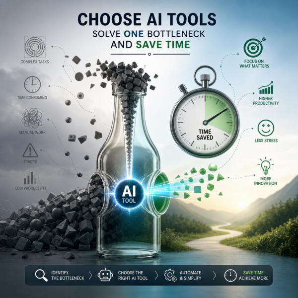 Choosing AI Tools: Solve One Bottleneck and Save Time