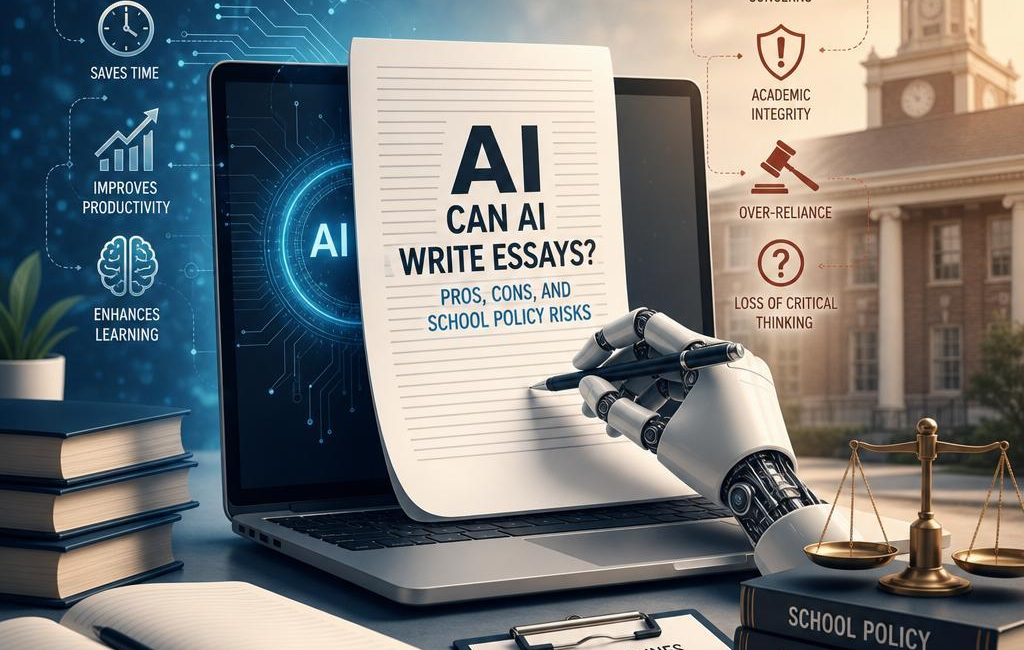 Can AI Write Essays? Pros, Cons, and School Policy Risks