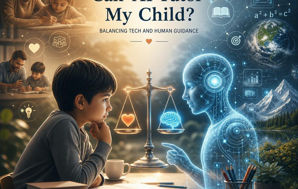 Can AI Tutor My Child? Balancing Tech and Human Guidance