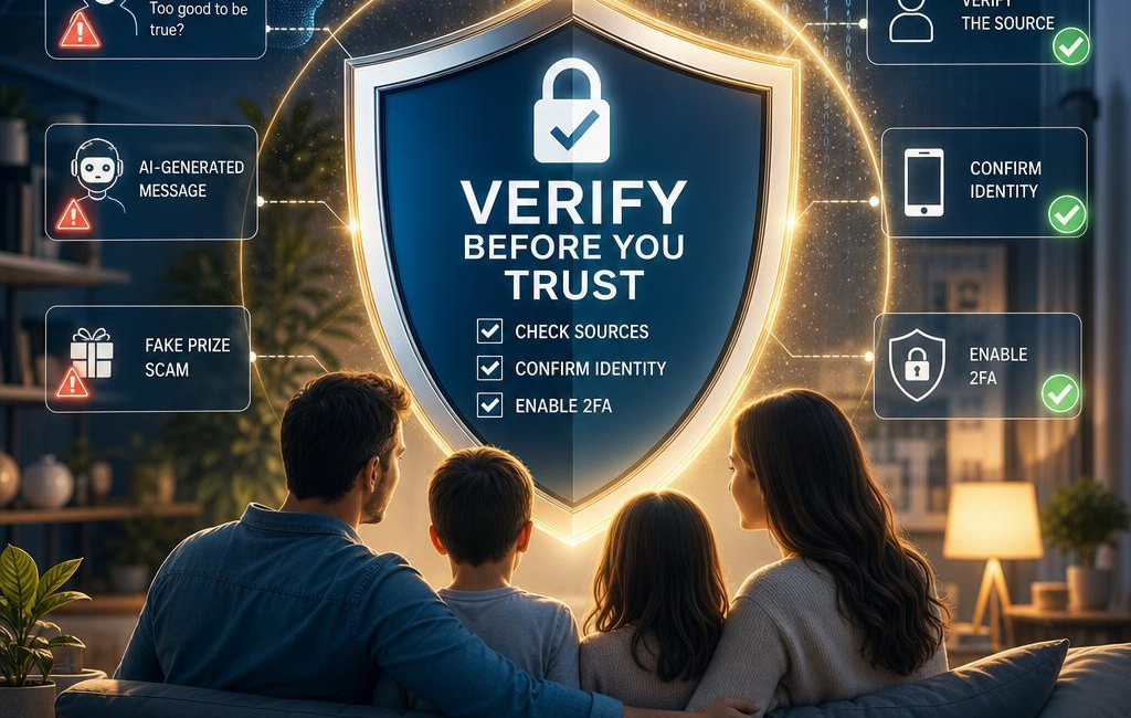 Protect Your Family from AI Scams with Verification Steps