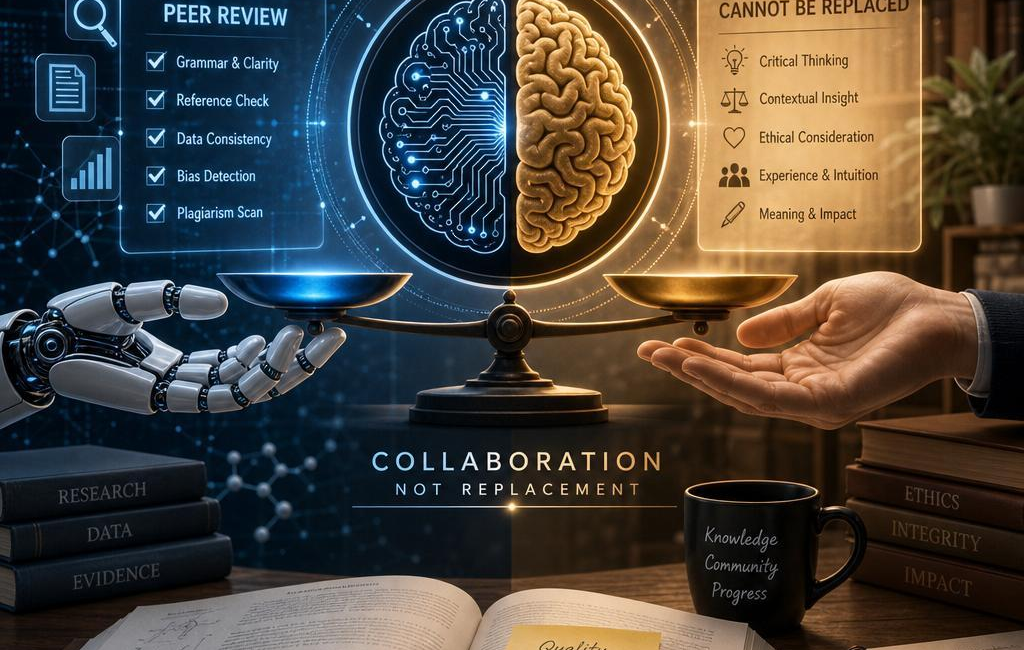 AI Supports Peer Review but Cannot Replace Human Judgment