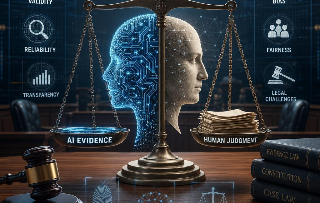AI Evidence in Court: Validity, Bias, and Legal Challenges