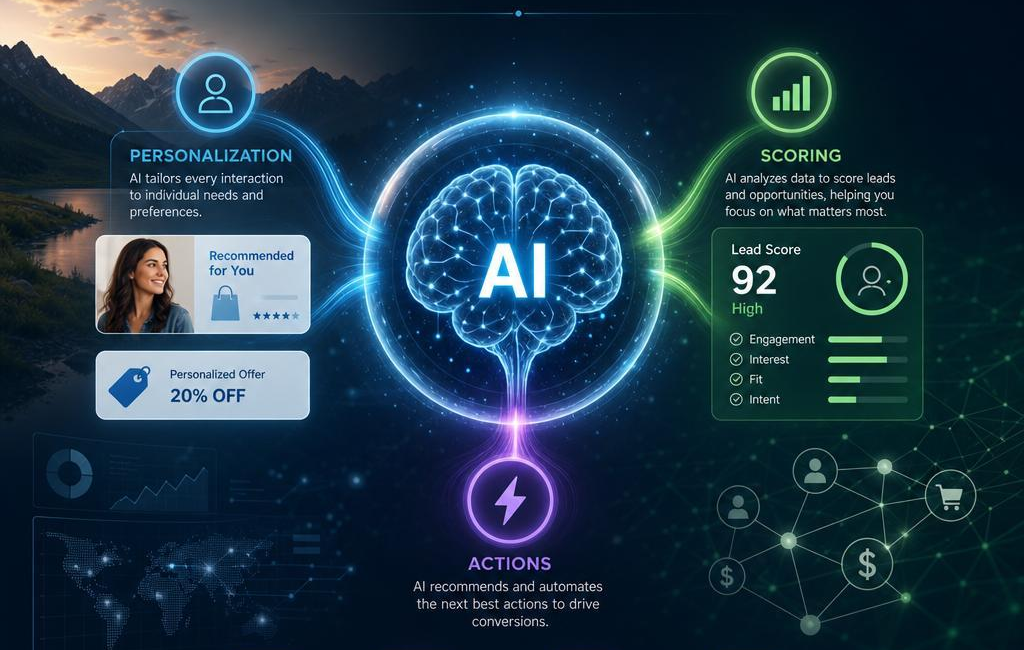 How AI Enhances Sales: Personalization, Scoring, and Actions