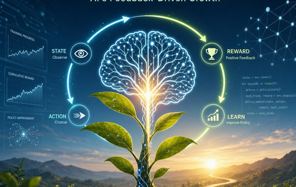 Understanding Reinforcement Learning: AI’s Feedback-Driven Growth