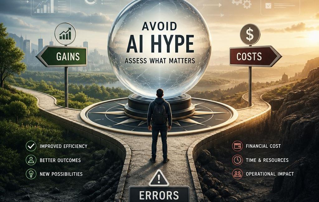 Avoid AI Hype: Assess Task Gains, Costs, and Errors