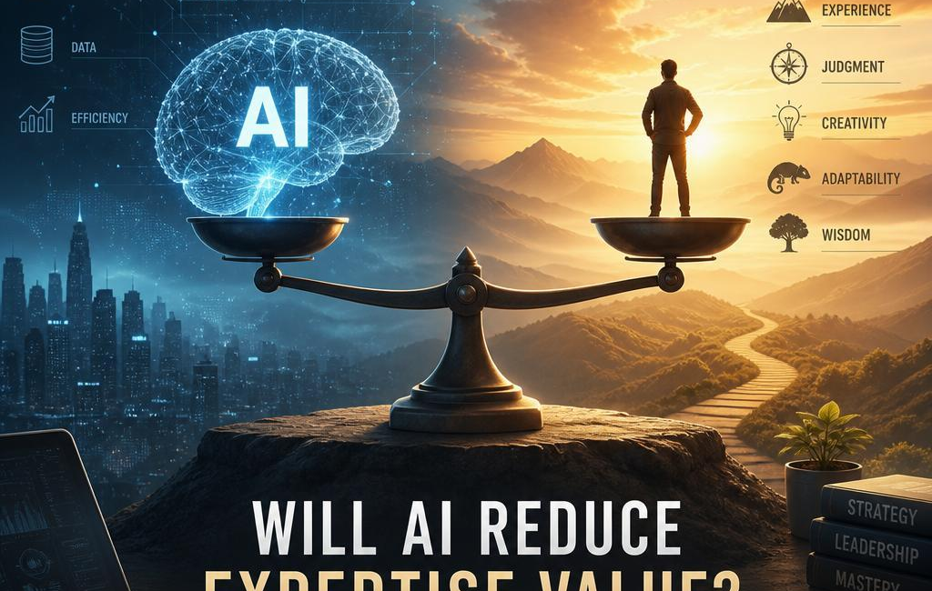 Will AI Reduce Expertise Value? Why True Skill Still Counts