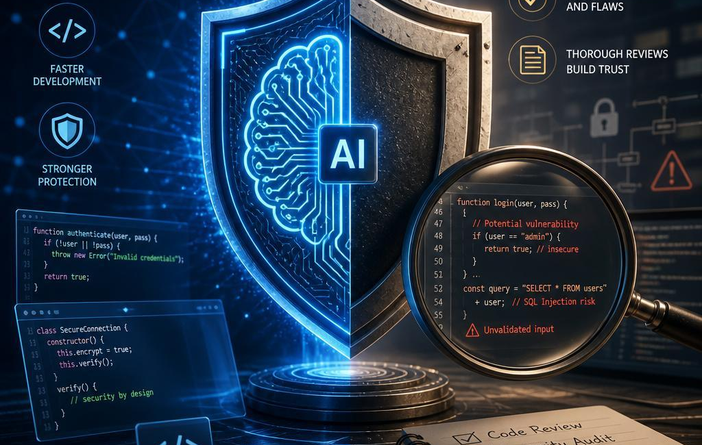 AI in Security Coding: Aiding Protection Yet Demanding Reviews