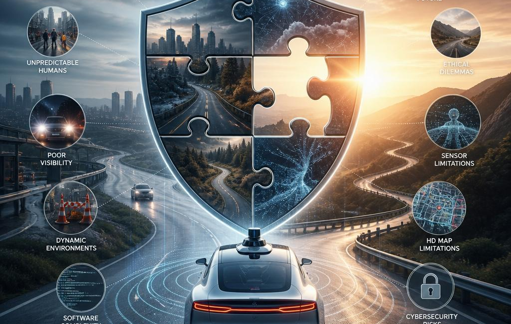 The Persistent Challenge of Fully Safe Autonomous Driving