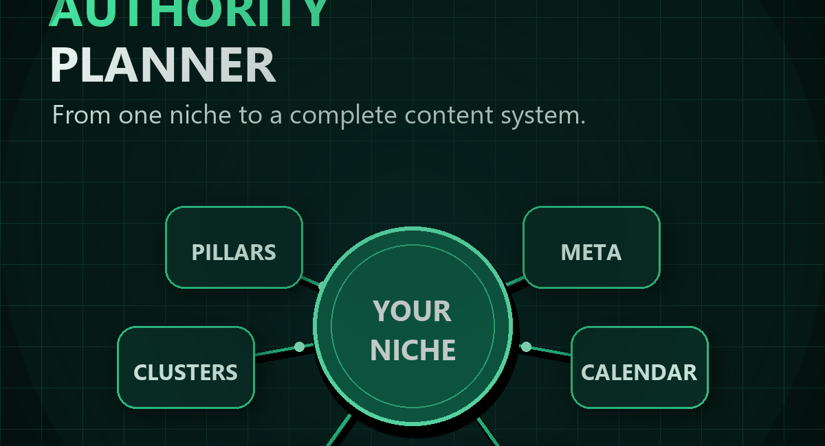 Emerald Force Launches Topical Authority Planner for Structured SEO and Editorial Planning