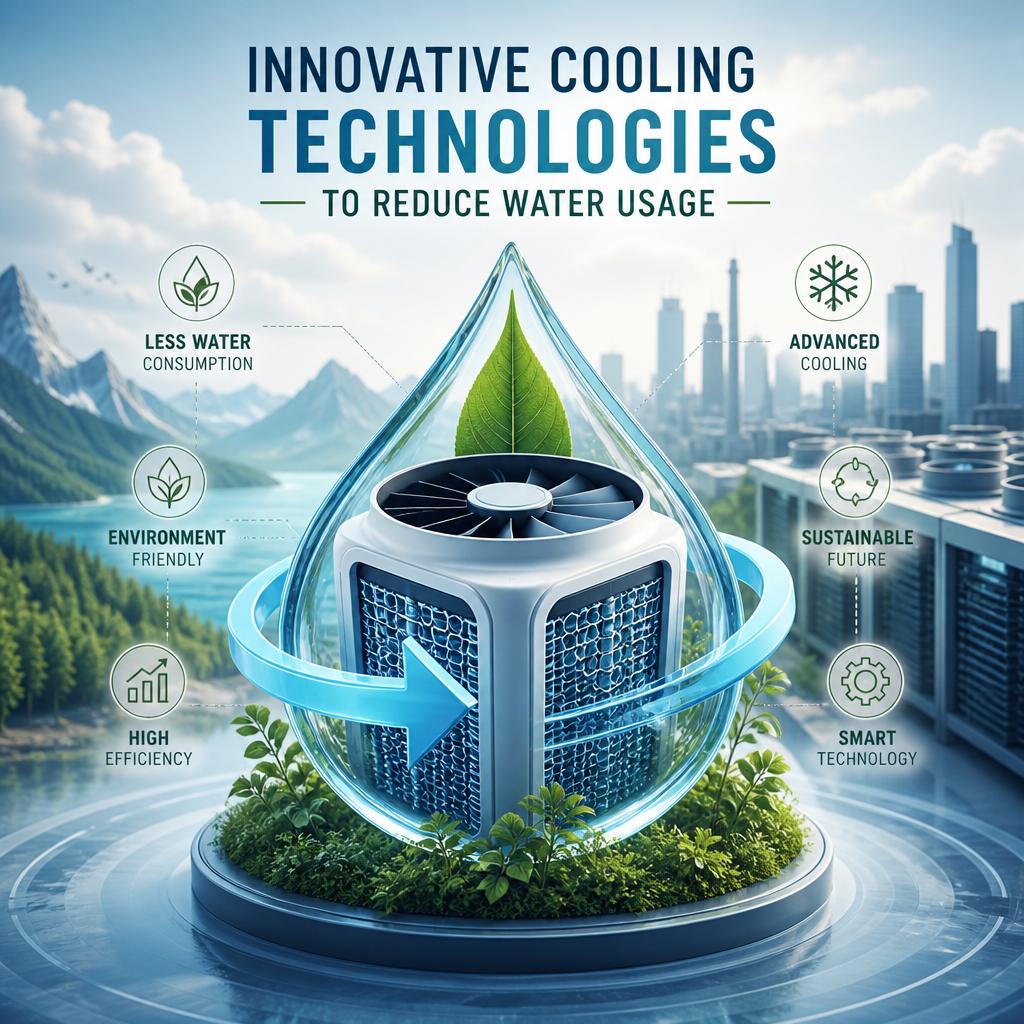Innovative Cooling Technologies to Reduce Water Usage