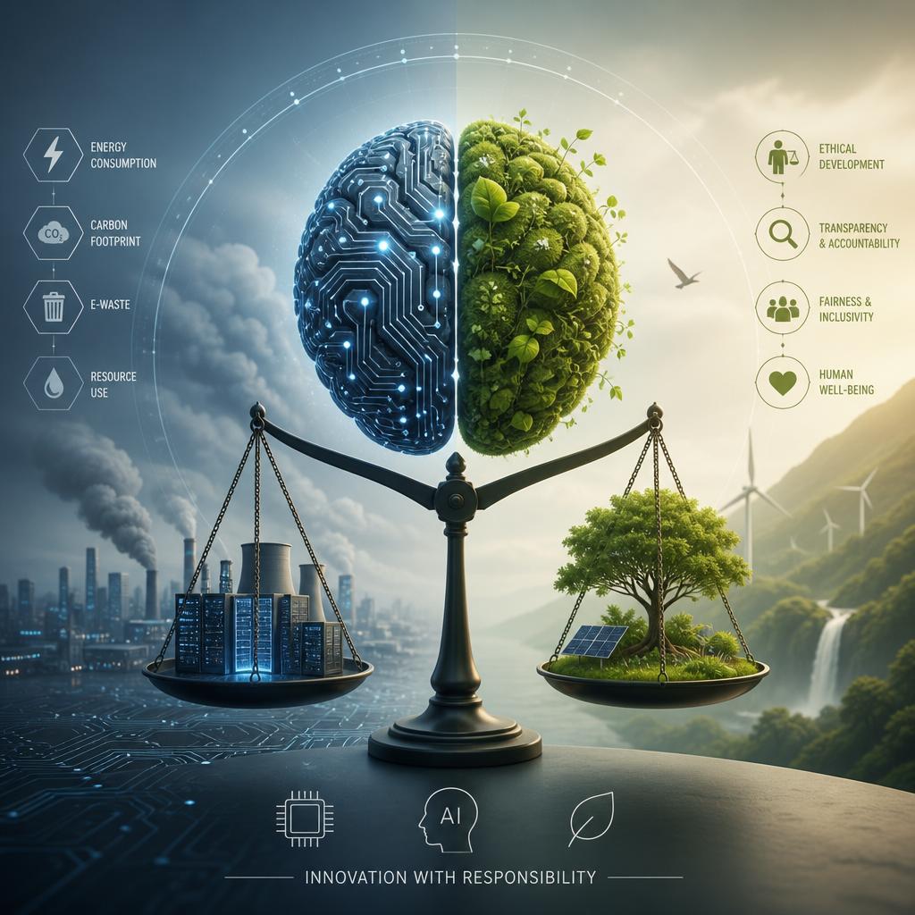 Evaluating the Environmental Impact and Ethical Considerations of AI Technologies