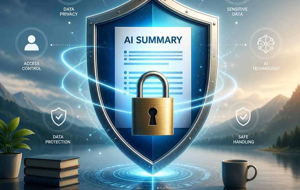 Securing AI Summaries: Ensuring Safe Handling of Sensitive Data