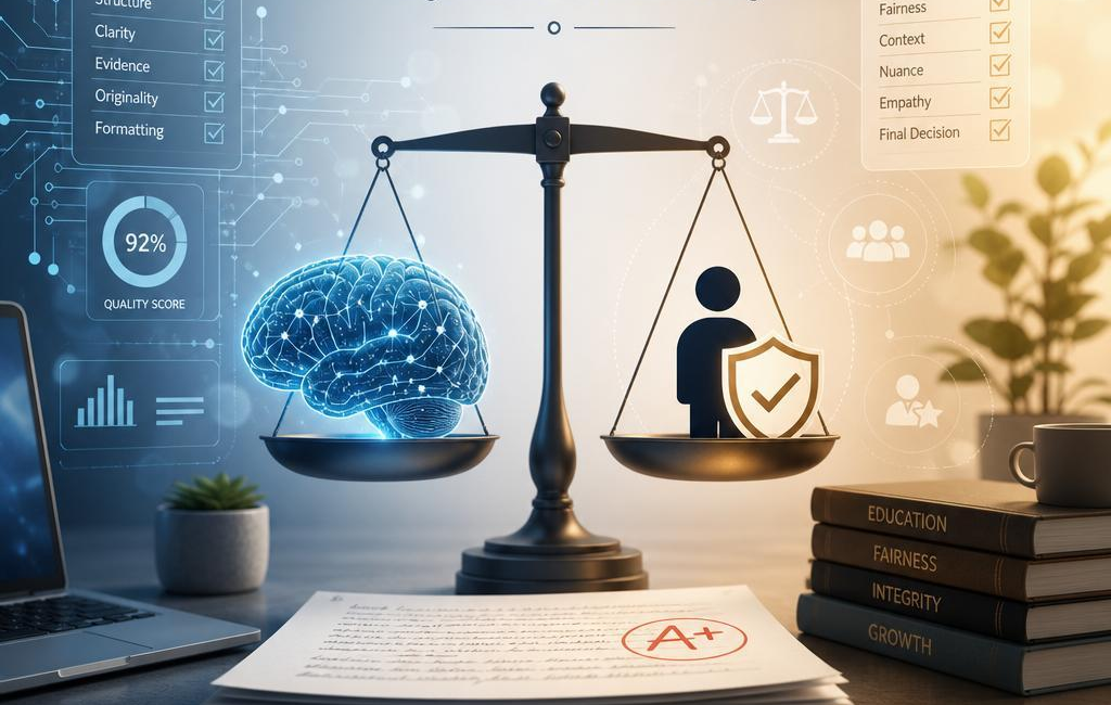AI-Assisted Grading: Enhancing Fairness with Human Oversight