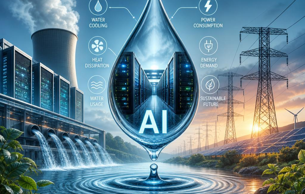 Does AI Consume Water? Data Centers’ Cooling & Power Use