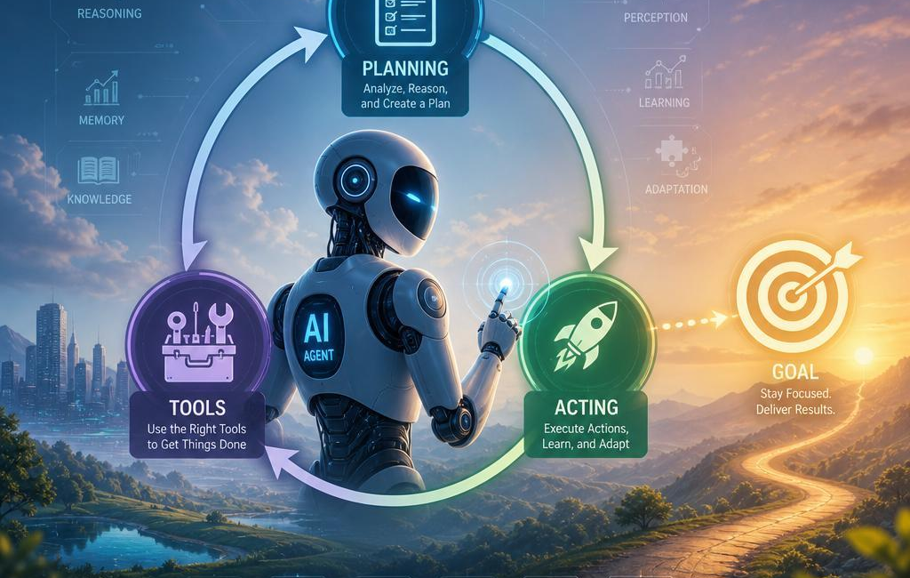Understanding AI Agents: Planning, Acting, and Goal-Driven Tools