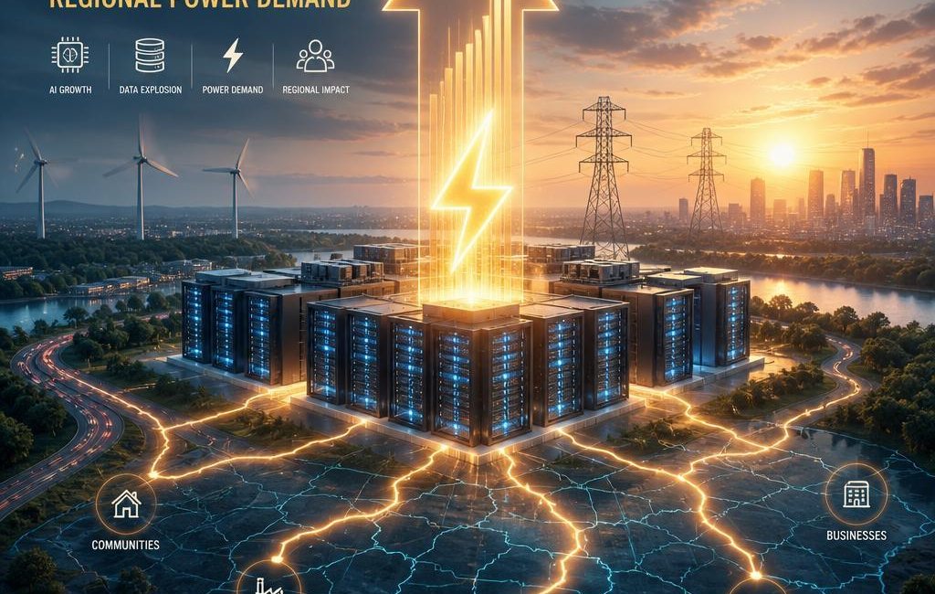 How AI Data Centers Are Raising Regional Power Demand