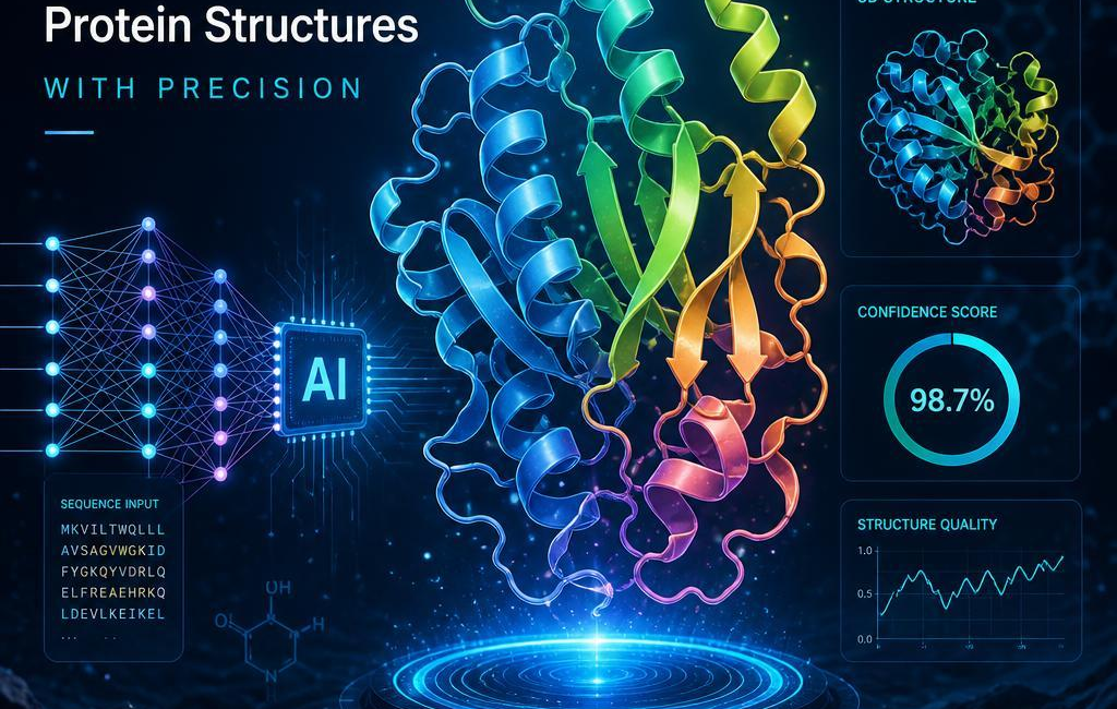 How AI Predicts Protein Structures with Precision