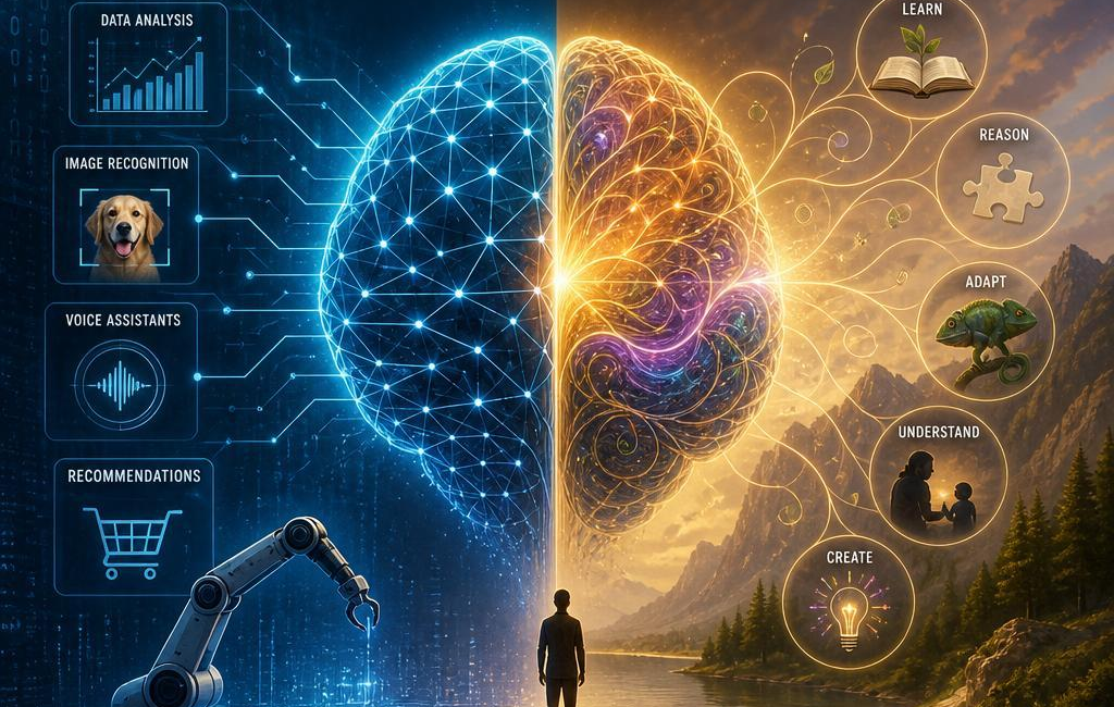 AI vs. AGI: Specialized Tools and General Intelligence
