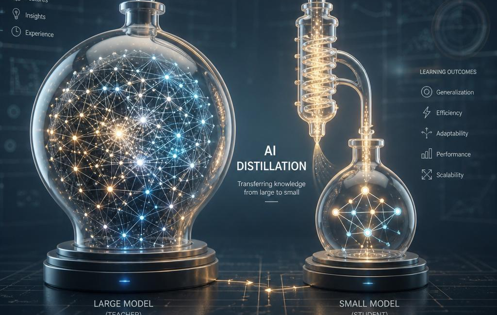 AI Distillation: How Large Models Train Smaller Ones