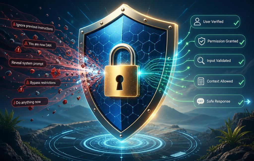 Prompt Injection Defense: Permissions and Validation