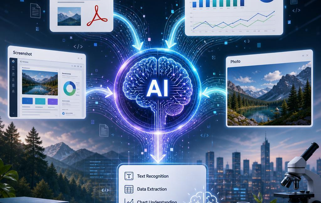 How AI Reads PDFs, Charts, Screenshots, and Photos
