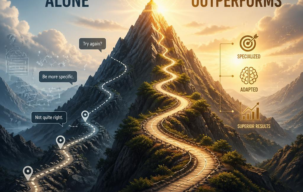 When Fine-Tuning Outperforms Prompting Alone