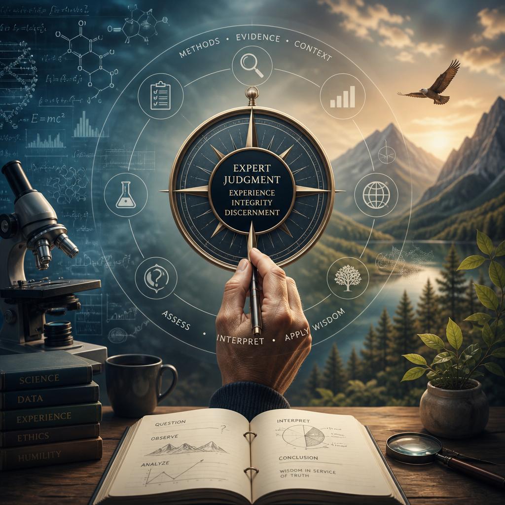 - Preserving Expert Judgment in Methodological Assessment and Scientific Interpretation