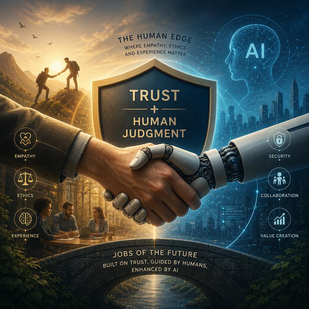 The Crucial Role of Trust and Human Judgment in Job Security Against AI