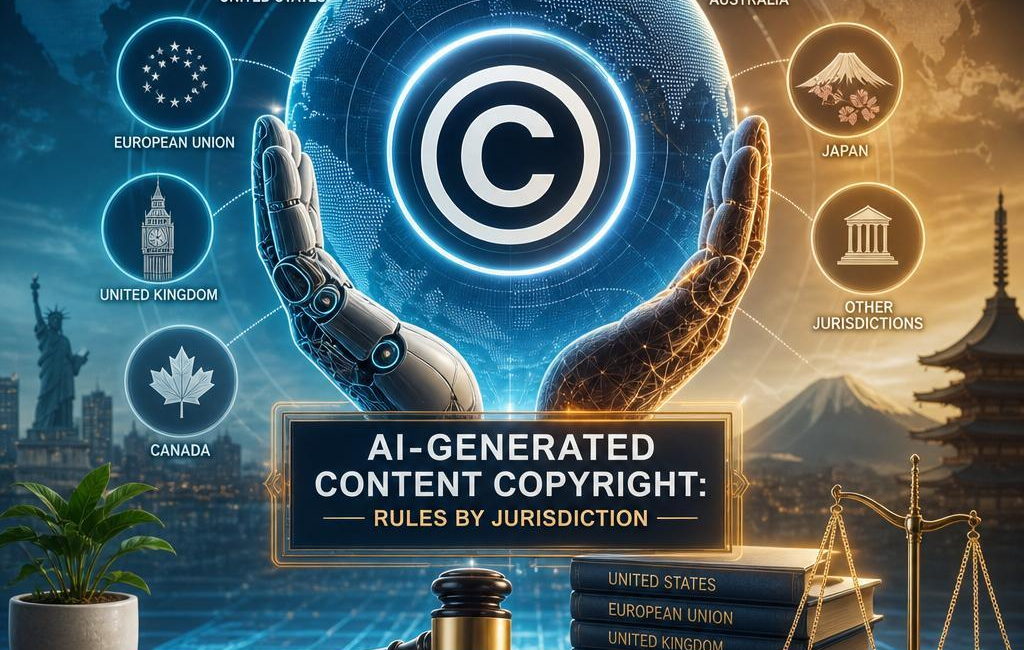 AI-Generated Content Copyright: Rules by Jurisdiction
