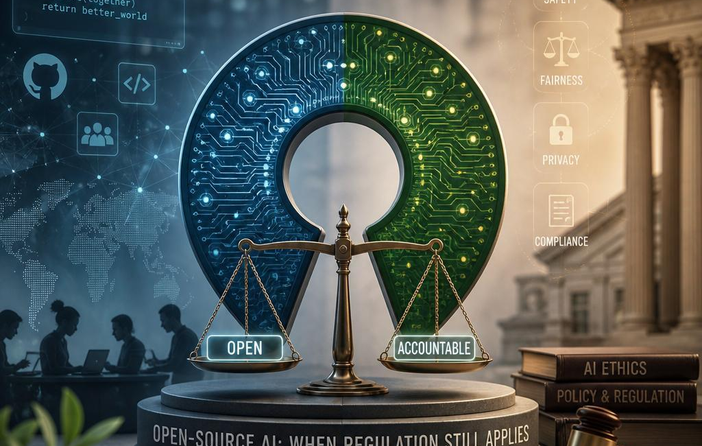 Open-Source AI: When Regulation Still Applies