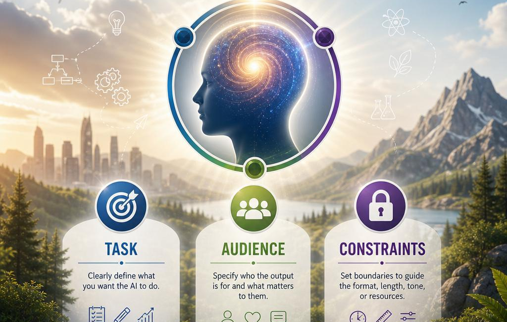 The Universal Prompt Tip: Specify Task, Audience, Constraints