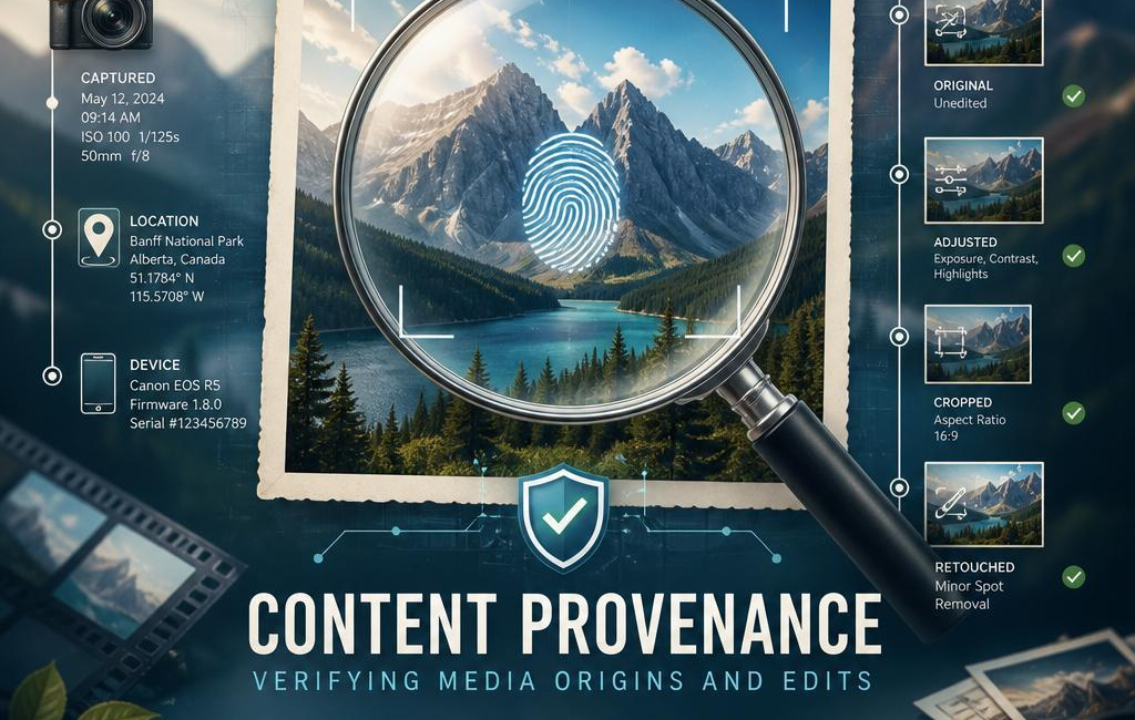 Content Provenance: Verifying Media Origins and Edits