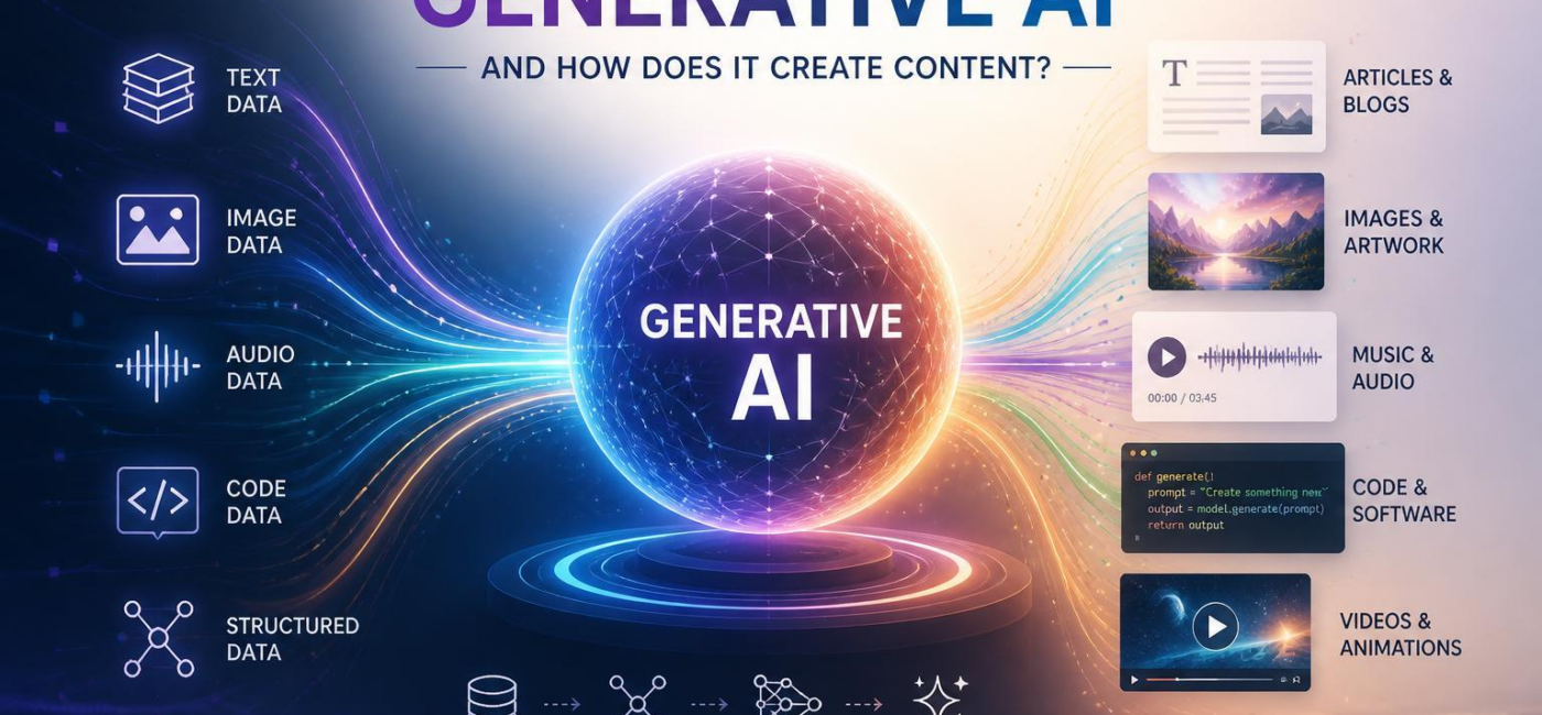 What Is Generative AI and How Does It Create Content?